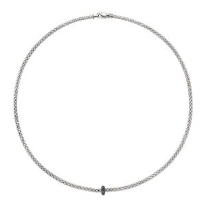 Prima Halskette mit schwarzen Diamanten