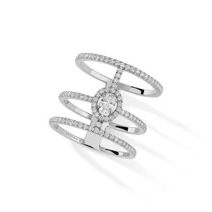 Glam'Azone 3 Rangs Pavée Ring