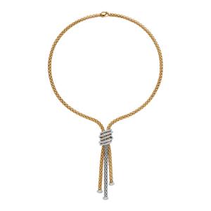 Solo Halskette mit Diamanten