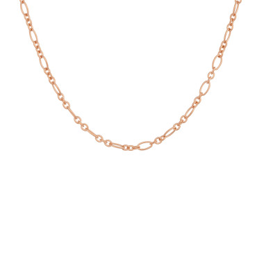 Halsschmuck, Roségold, Bron Lux Halskette