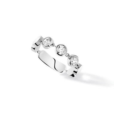 Ringe, Weißgold, Messika D-Vibes Ring MM