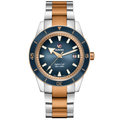 Damen- und Herrenuhr, Automatik, Rado Captain Cook Automatic