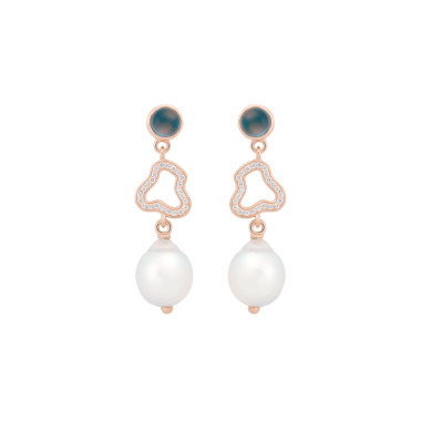         Roségold, Ohrringe, Bron Joy Cloud Ohrschmuck