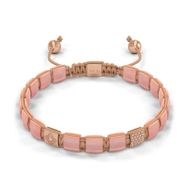 Armschmuck, Roségold, Shamballa Jewels Lock Armband