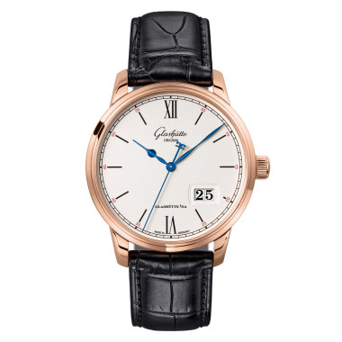 Damen- und Herrenuhr, Automatik, Glashütte Original Senator Excellence Panoramadatum