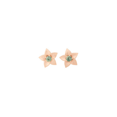         Roségold, Ohrringe, Bron Poppy Ohrschmuck