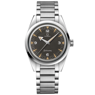 Damen- und Herrenuhr, Automatik, Omega Seamaster Railmaster