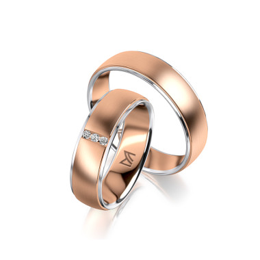 Ringe, Weißgold, Meister Trauringe Classics
