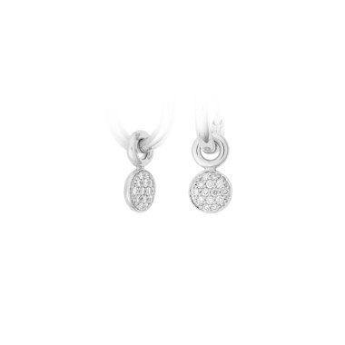         Weißgold, Ohrringe, Bron Stardust Ohrschmuck