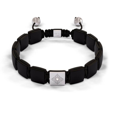 Armschmuck, Weißgold, Shamballa Jewels Lock Armband