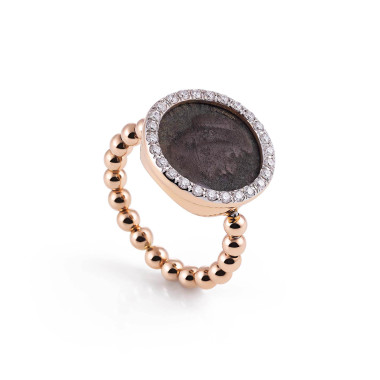 Ringe, Roségold, Al Coro Palladio Ring