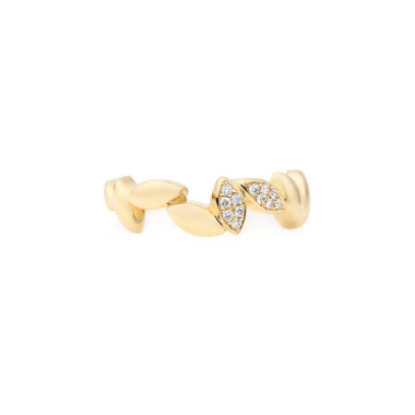 Ringe, Gelbgold, Bron Poppy Ring