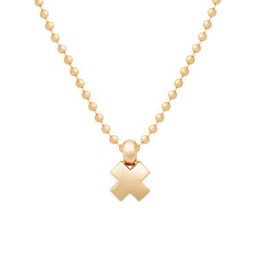 Gelbgold, Halsschmuck, Bron Joy Anhänger