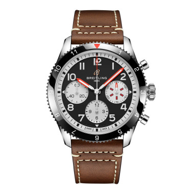 Damen- und Herrenuhr, Automatik, Breitling Classic AVI Chronograph 42 Mosquito