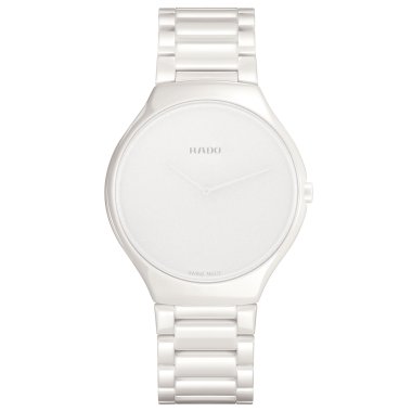 Unisex, Quarzwerk, Rado True Thinline Stillness