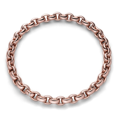 Halsschmuck, Rotgold, IsabelleFa Collier "ChaCha 14"