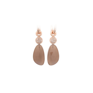         Roségold, Ohrringe, Bron Stardust Ohrschmuck