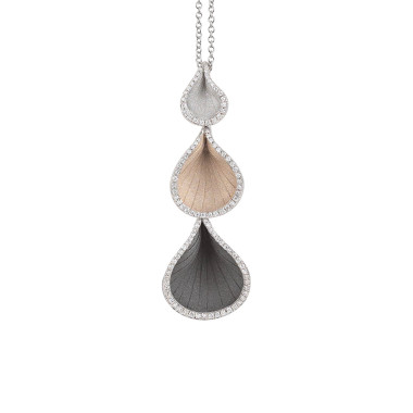 Halsschmuck, Roségold, Annamaria Cammilli Goccia Collier