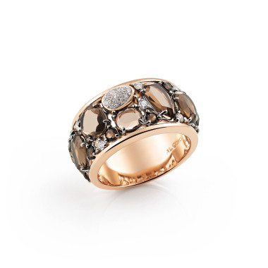 Ringe, Roségold, Al Coro Candy Ring