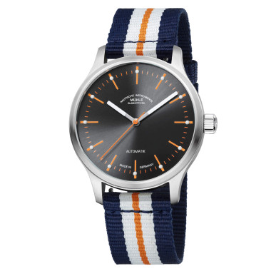 Automatik, Mühle Glashütte Panova Grau