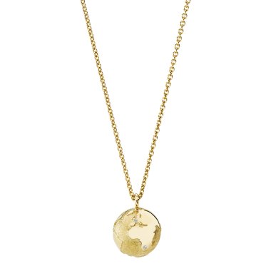 Halsschmuck, Gelbgold, Schmuckwerk Halskette Meine Welt