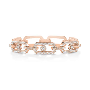 Armschmuck, Roségold, Messika So Move XL Diamantarmband