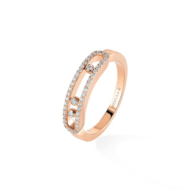         Roségold, Ringe, Messika Baby Move Classique Pavé Ring