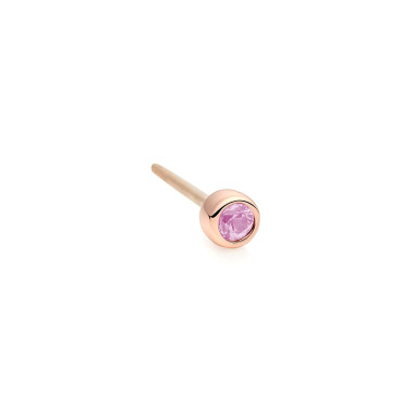 Ohrringe, Roségold, Bron Confetti Ohrstecker
