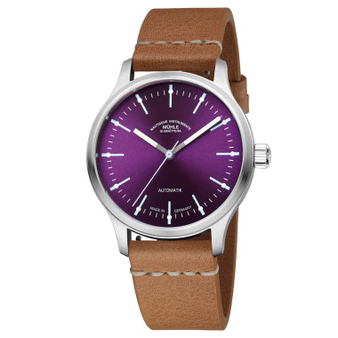 Automatik, Mühle Glashütte Panova Violett