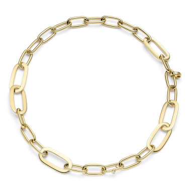 Halsschmuck, Gelbgold, IsabelleFa Collier "Romance"