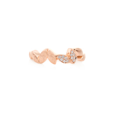         Roségold, Ringe, Bron Poppy Petal Ring
