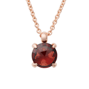 Halsschmuck, Roségold, Bron Catch Anhänger