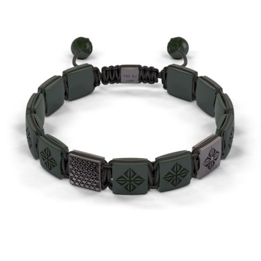 Armschmuck, Weißgold, Shamballa Jewels Lock Armband