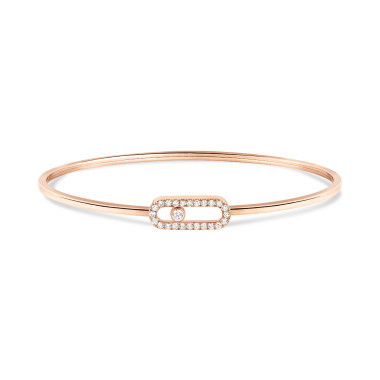 Armschmuck, Roségold, Messika Move Uno Flex Armreif