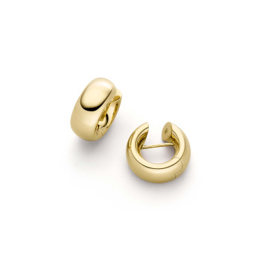 Ohrringe, Gelbgold, IsabelleFa Creolen "Cercle"