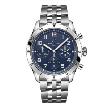 Damen- und Herrenuhr, Automatik, Breitling Chronograph 42 Tribute to Vought F4U Corsair