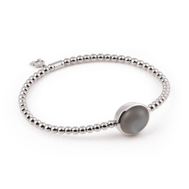 Armschmuck, Weißgold, Al Coro Stretchy Armband