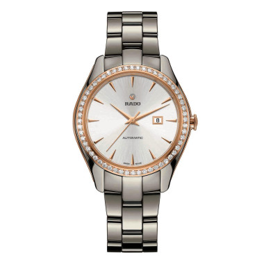 Damen- und Herrenuhr, Automatik, Rado Hyperchrome Automatic Diamonds