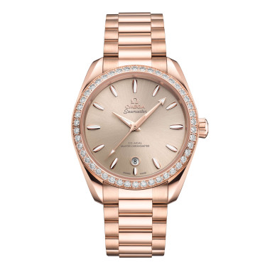 Damen- und Herrenuhr, Automatik, Omega Seamaster Aqua Terra Shades
