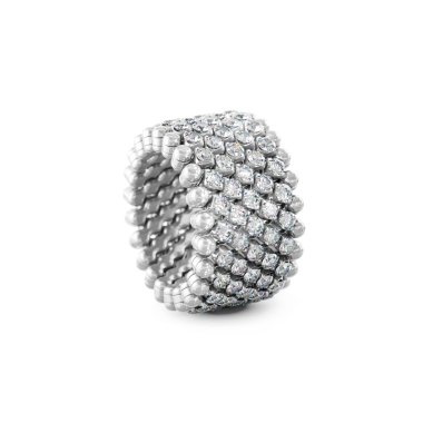 Ringe, Weißgold, Serafino Consoli Brevetto Multi-Size Ring