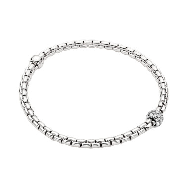 Armschmuck, Weißgold, FOPE Eka Tiny Flex'it Armband