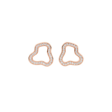         Roségold, Ohrringe, Bron Joy Cloud Ohrschmuck