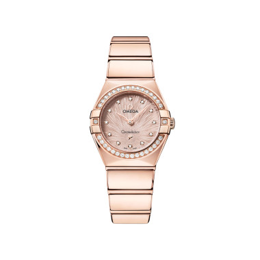 Damenuhr, Quarzwerk, Omega Constellation