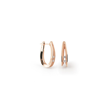 Ohrringe, Roségold, Annamaria Cammilli Dune Ohrringe
