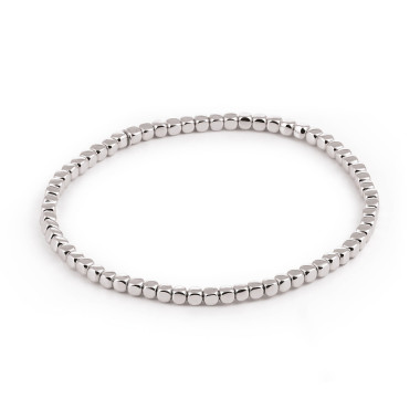 Armschmuck, Weißgold, Al Coro Stretchy Armband