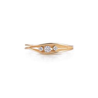Ringe, Roségold, Annamaria Cammilli Dune Ring