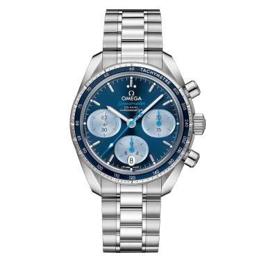 Damen- und Herrenuhr, Automatik, Omega Speedmaster 38