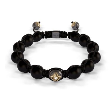 Armschmuck, Gelbgold, Shamballa Jewels Braided Armband