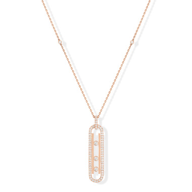         Roségold, Halsschmuck, Messika Move 10th Halskette 