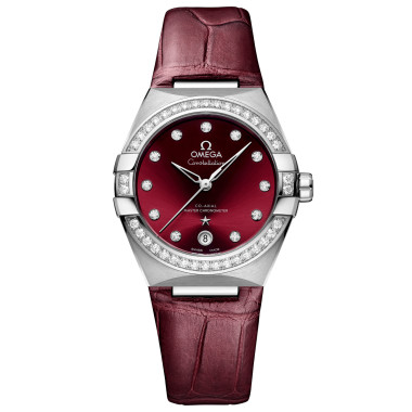 Damen- und Herrenuhr, Automatik, Omega Constellation